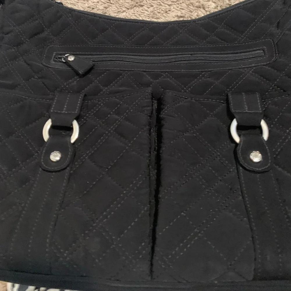 Vera Bradley Black Diaper Bag Changing Pad